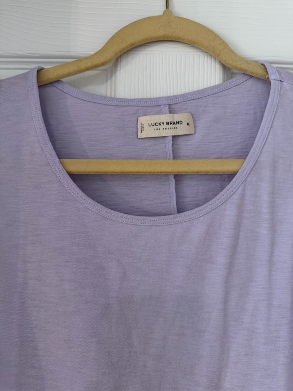 Lucky Brand Lavender Lace-Trim Tank Top NWT - Picture 2 of 4